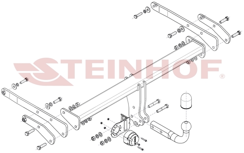 Vlečna kljuka Audi Q5 - Quatro, S-Line - od 02/2017